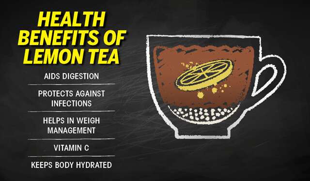 الفوائد الصحية من شاي الليمون